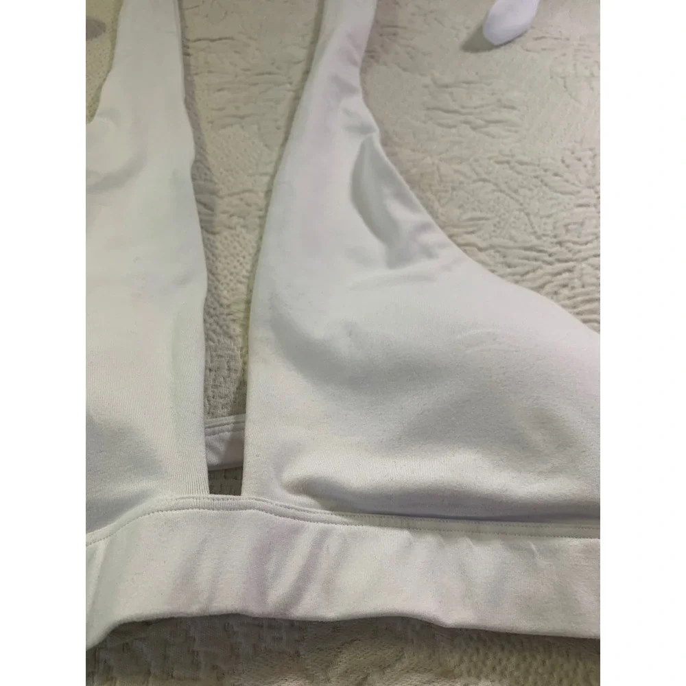 Alo Yoga Switch It Up Halter Bra Top White Wrap Multi-Way W9510R Yoga Sports Bra